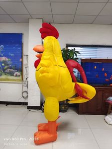 Nuovo <span class=keywords><strong>Costume</strong></span> Gonfiabile <span class=keywords><strong>da</strong></span> T-rex Divertente a Forma di Pulcino per Adulti - Product Image 4