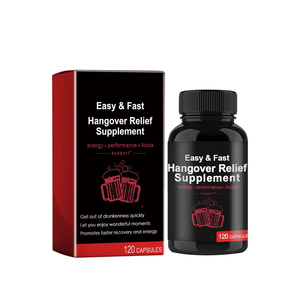 Factory Direct Hangover Relief <b>Capsules</b>-Natural Alcohol Detox & <b>Liver</b> Support, Fast Recovery, Low MOQ & OEM - Product Image 1
