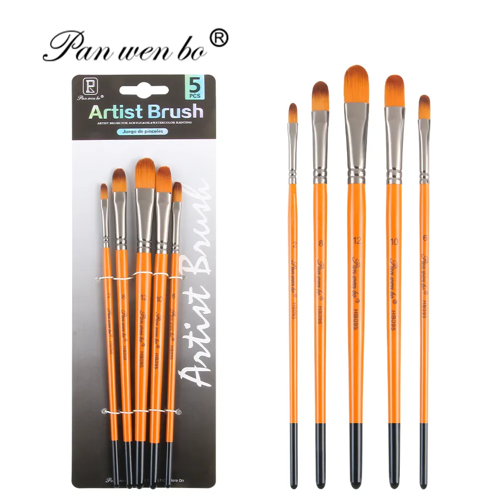 5 pennelli per la fabbrica di pennelli per la pittura di fabbrica pennelli artistici per la pittura artistica