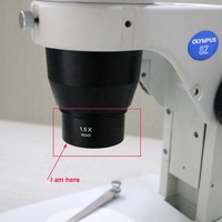 Lensa Barlow 1,5 X untuk mikroskop Stereo