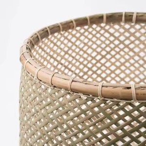 Cestas de Bambú Ecológicas, Flexibles y Muy Bien Recibidas, Redondas/Rectangulares/Cuadradas, Naturales/Color Personalizado, de Vietnam - Product Image 6