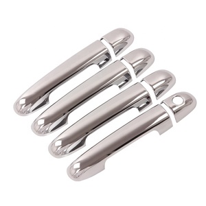 Couvre-poignée de porte chromé compatible avec Soluto 2020 WZXD, accessoires de décoration pour voiture - Product Image 1