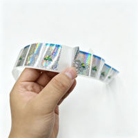 Étiquette de sécurité holographique inviolable, autocollant laser anti-effraction pour garantie, électronique et suivi des actifs