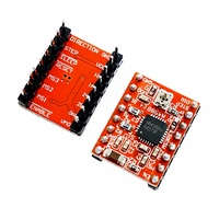Controlador de Motor Paso a Paso A4988 con Disipador de Calor para Placas SKR V1.3 1.4 GTR V1.0 RAMPS 1.4 1.6 MKS GEN V1.4