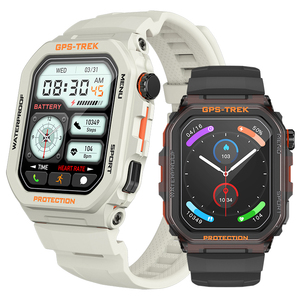 Nouvelle <span class=keywords><strong>montre</strong></span> connectée FT61 avec GPS, étanche IP68, suivi de la santé, fitness tracker pour le sport en plein air, <span class=keywords><strong>montre</strong></span> connectée pour hommes et femmes - Product Image 1