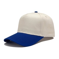 Gorra de Béisbol de 5 Paneles Personalizada con Bordado, Gorra de Béisbol con Logotipo Impreso en Dos Tonos