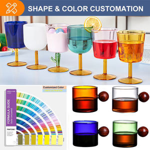 Taza <span class=keywords><strong>de</strong></span> café <span class=keywords><strong>de</strong></span> vidrio <span class=keywords><strong>de</strong></span> borosilicato interior <span class=keywords><strong>de</strong></span> Animal lindo 3D creativo taza <span class=keywords><strong>de</strong></span> té <span class=keywords><strong>de</strong></span> capacidad <span class=keywords><strong>de</strong></span> 300ml <span class=keywords><strong>sin</strong></span> mango para agua o té para ocasiones - Product Image 4