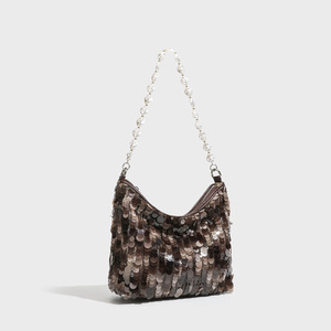 Nouveau Sac à Main Scintillant 2026 – Sac <span class=keywords><strong>d</strong></span>'Épaule Luxe Léger Pailleté Polyvalent pour Femmes – Idéal Soirées et Événements - Product Image 2