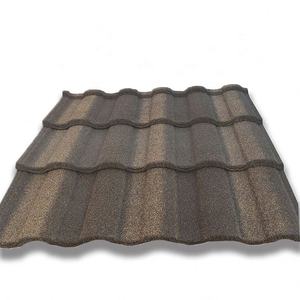 Tuiles revêtues de pierre métallique au design moderne pour applications hôtelières Tuiles lisses 42 couleurs 0.4-0.6mm d'épaisseur Marque <span class=keywords><strong>WANER</strong></span> - Product Image 2