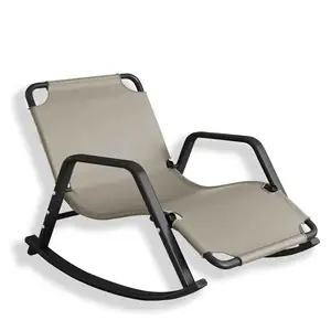 Chaise paresseuse rotin support en métal balançoire de patio suspendue Vietnam haute qualité mode extérieur pliable capable meubles de salle à manger