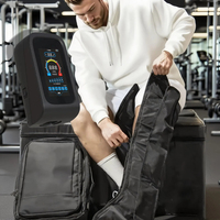 Bottes de récupération de compression d'air de système de pression de massage des pieds et des jambes portables pour athlètes