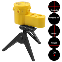 Niveau laser LV06 4 en 1 règle de niveau domestique règle laser avec trépied rotatif et chargeur de fil