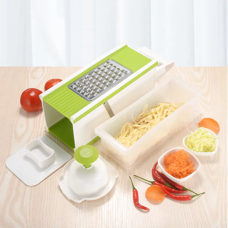 Eco-Friendly Easy Use Multipurpose Kitchen Vegetable Cuke Cutter Veggies Potato Carrot Cucumber Slicer Shredder