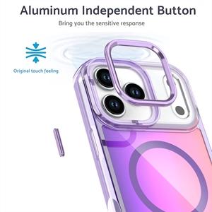 Nuova custodia per telefono con gradiente alla moda Anti-giallo per iPhone 17 16 15 14 <span class=keywords><strong>13</strong></span> 12 11 <span class=keywords><strong>Pro</strong></span> <span class=keywords><strong>Max</strong></span> magnetico senza fili custodia antiurto - Product Image 2