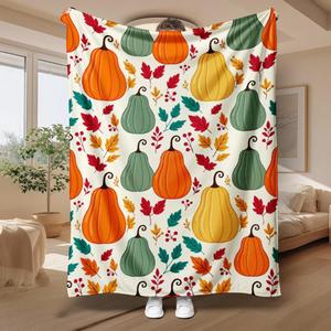 Manta de Franela con Pompones, Manta para Siesta, Súper Suave, Lavable a Máquina, para el Invierno, con Estampado Personalizado, OEM, ODM - Product Image 5
