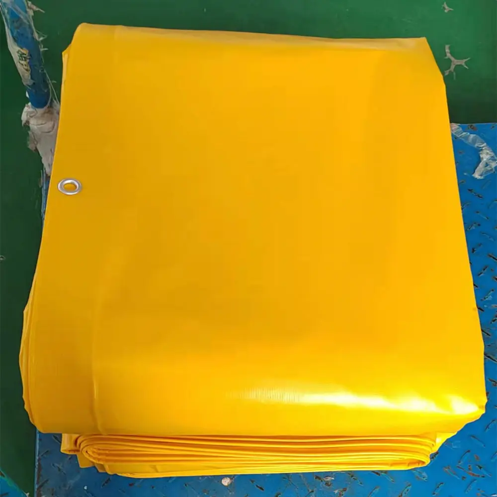 High quality pvc coated canvas embossed durable fabric Tarpaulin manufacturer