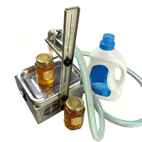 Machine de remplissage et de distribution automatique de liquides visqueux à haut débit, type petite dose, pour lessive, huile alimentaire, Baijiu, miel