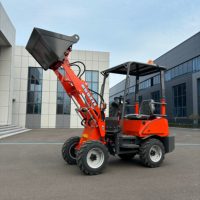 Mini-chargeur électrique EV04 fabriqué en Chine, faible bruit, économie d'énergie, fourche/lame à neige en option, garantie 1 an sur les pièces essentielles