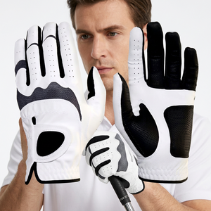Gants de golf en peau de mouton respirants pour hommes, 6 pièces, accessoires d'entraînement sportif pour la main gauche, durables et confortables - Product Image 2