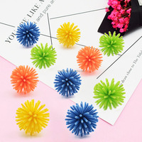 Faveurs de fête sur le thème du printemps, mini balles à picots douces, balles sensorielles en forme de porc-épic pour enfants et adultes, amusantes pour soulager l'anxiété
