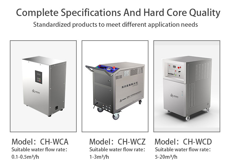 เครื่องทำน้ำโอโซนความเข้มข้นสูงที่ละลายน้ำด้วยมือสำหรับฟาร์มปลา 14
