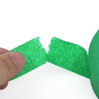 Papier crépon vert pistache avec adhésif thermofusible pour décorations de gâteaux élégantes et présentoirs à macarons – Délicat et appétissant