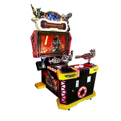 Multifunctional Coin Operated Gun Ball Game Machine for Kids