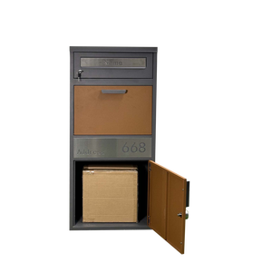 Lớn ngoài trời bưu kiện hộp giao hàng với tên bảng điều khiển địa chỉ nhiệm vụ nặng nề bưu kiện thả hộp cho cộng đồng sử dụng - Product Image 5