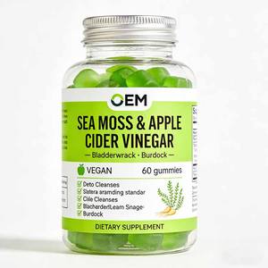 Gomitas de Algas Marinas Naturales Bajas en Grasa y Sin Azúcar para Adultos, Extracto de Musgo Marino Premium, Energía Estable, Concentración, Apto para Veganos, Antioxidante, 60 Unidades - Product Image 1