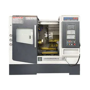 industrial cnc lathe turning and milling ALFCK46 slant bed 2 axis cnc mill turn lathe machine suppliers