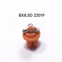 Ampoule halogène BX8.5D pour tableau de bord de voiture, indicateur lumineux multicolore, base pour véhicules européens