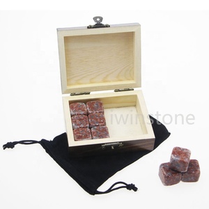 Top Selling <span class=keywords><strong>Amazon</strong></span> Handicrafts Barware Gifts Reusable Ice cubes in Customized Wooden Boxes - Product Image 2
