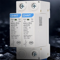 Protection contre les surtensions industrielle Chint série NXU T2, 40 kA, 385 V, 1P/2P/3P+N/4P, protection modulaire contre la foudre SPD, fourni par l'usine