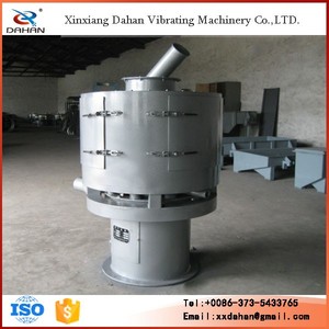 Machine centrifuge de tamisage d'écran de vibration de flux d'air vertical de poudre de tamis industriel de prix usine pour l'amidon de poudre de protéine - Product Image 2