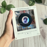 Reproductor de Vinilo Personalizado OEM de Michael Jackson, Álbum de Michael Jackson, Altavoz con Imán para Refrigerador con NFC y Música