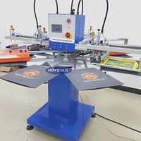 Machine d'impression sérigraphique à 3 couleurs et 8 stations pour sacs de shopping/sacs en toile
