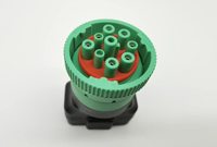 Adaptateur robuste pour automobile J1939 Type 2 vert 9 broches vers connecteur femelle OBD2 J1962 16 broches pour faisceau de câblage de camion