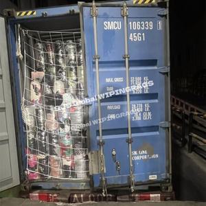 Trapos de limpieza industriales de algodón 100% de colores mezclados, absorbentes de aceite, para limpieza. - Product Image 1