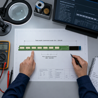 Fabricante Personalizado de Circuitos Impresos Flexibles FPC de una Sola Cara, Circuitos de Sensor, Interruptores de Membrana, Capas de Circuito, Conectores, Teclado
