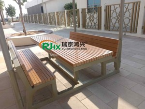 Tarima de WPC para Exteriores con Diseño Industrial, Antideslizante, con Superficie de Grano de Madera Cepillada, para Jardín y <span class=keywords><strong>Parque</strong></span> - Product Image 5