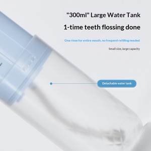 Hydropulseur Électrique Portable Intelligent avec Réservoir d'Eau Grande Capacité Intégré pour Nettoyage <span class=keywords><strong>Dentaire</strong></span> Manuel - Product Image 3