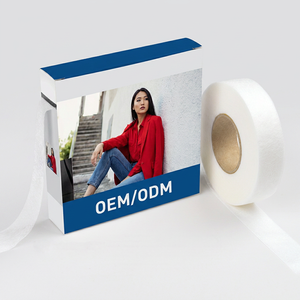 Bande thermocollante sans couture pour ourlets de tissus – Tissu de liaison fusible pour ourlets faciles et réparation de tissus |   Ruban adhésif de qualité professionnelle - Product Image 1