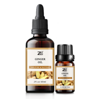 Huile Essentielle de Gingembre Pure de Haute Qualité pour Soins Capillaires, Extrait Végétal, Vente en Gros au Meilleur Prix