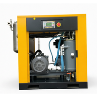 Compresseur d'air à vis à vitesse fixe 7,5KW 15KW 22KW 37KW 45KW 55KW 75KW avec moteur de haute qualité IP55