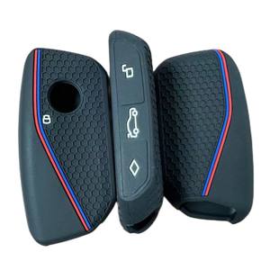 Funda Protectora de Silicona para Llaves de Coche, Compatible con BMW 2024 X5 <span class=keywords><strong>I5</strong></span> 2023 740 <span class=keywords><strong>760</strong></span> X7 X1 IX XM Serie 7, Control Remoto sin Llave - Product Image 4