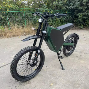 Venta Directa de Fábrica, Bicicleta de Montaña China SS30 con Motor en el Buje Trasero, Suspensión Completa, Batería de Litio de 72v 40/50/75ah, 8000 Vatios - Product Image 4