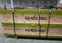 Viga de Madera I Joist LVL con Brida y Panel OSB para Construcción