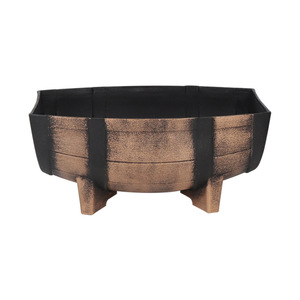 Macetas clásicas de barril de <span class=keywords><strong>madera</strong></span> de imitación JQ, macetas de flores de interior, pothos y plantas de follaje, macetas de árboles de plástico - Product Image 5