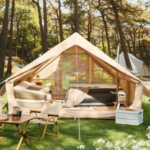 Tentes de camping d'extérieur, maison, épaisses, luxe, protection contre le soleil et la pluie, Woolf 12 m², glamping, tente de camping gonflable à vendre - Product Image 6