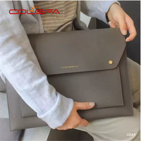 Colefa Agrega Mi Logotipo, Bolsas Multifuncionales para Computadora Portátil, Resistentes al Fuego, de Cuero PU, Simples, para Hombre y Mujer, Bolsas para Laptop y Notebook de China